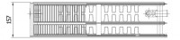 KORADO RADIK radiátor 33 2180 Plan VK 33020180-60P0010